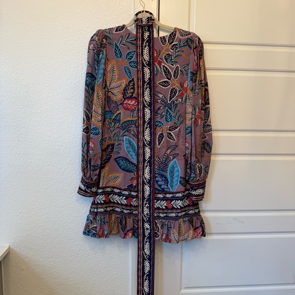 Farm Rio Wild Night Floral Dress - Picture 4 of 6
